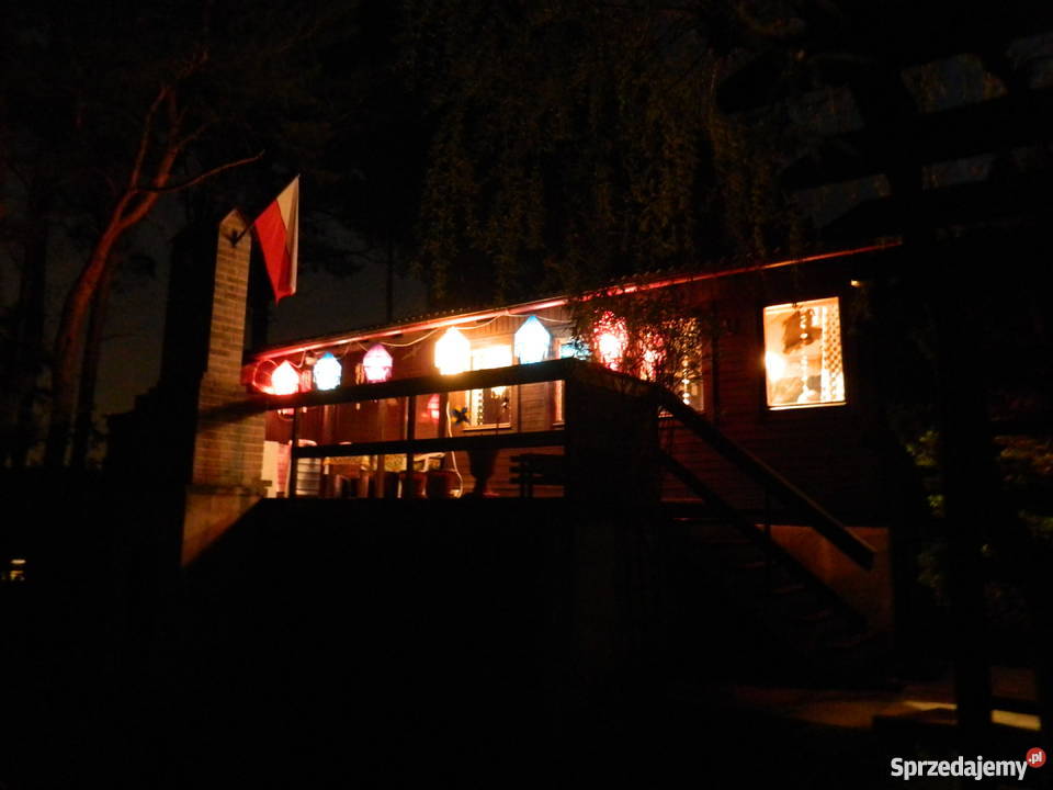 Borkowo domek letniskowy jeziorem taras pomorskie