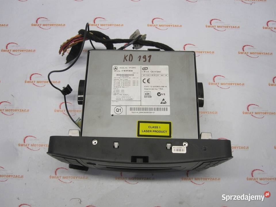 MERCEDES W164 radio CD A1648705894 Kielce