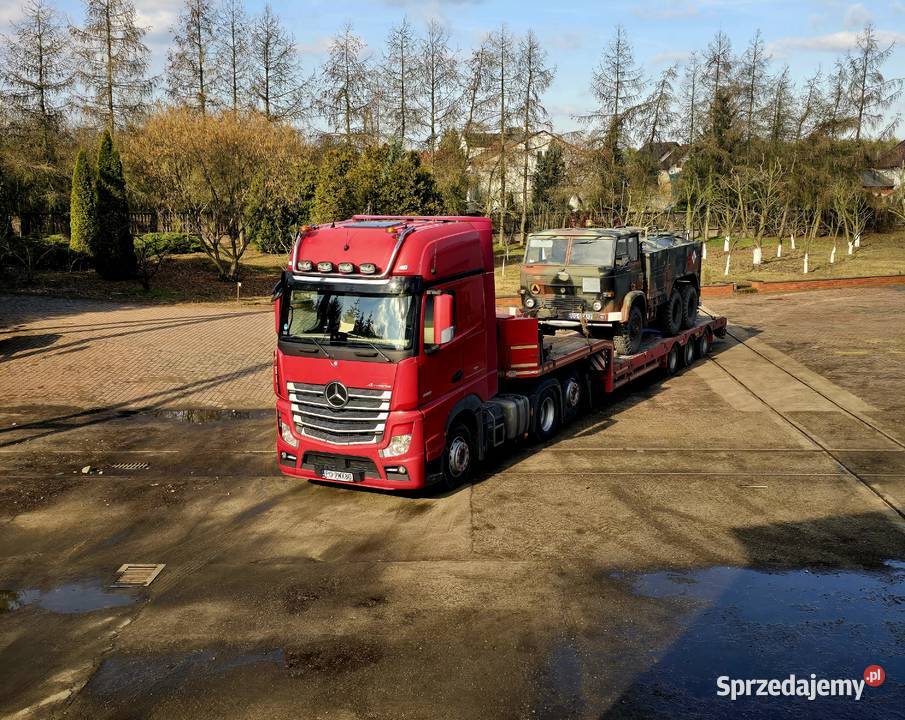 transport niskopodwoziowy maszyny budowlane śląskie Katowice