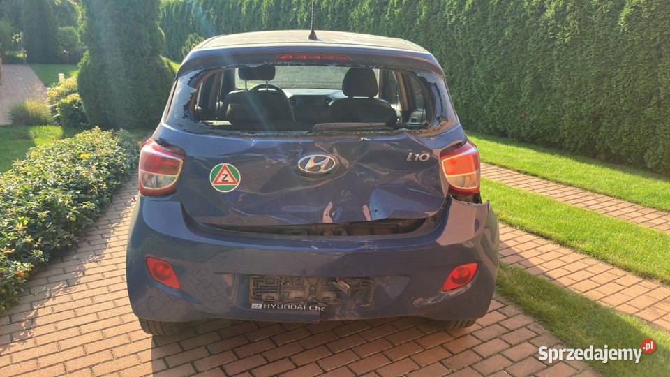 hyundai i10 2015r 10b 6574000 uszkodzonyjezdny Bochnia