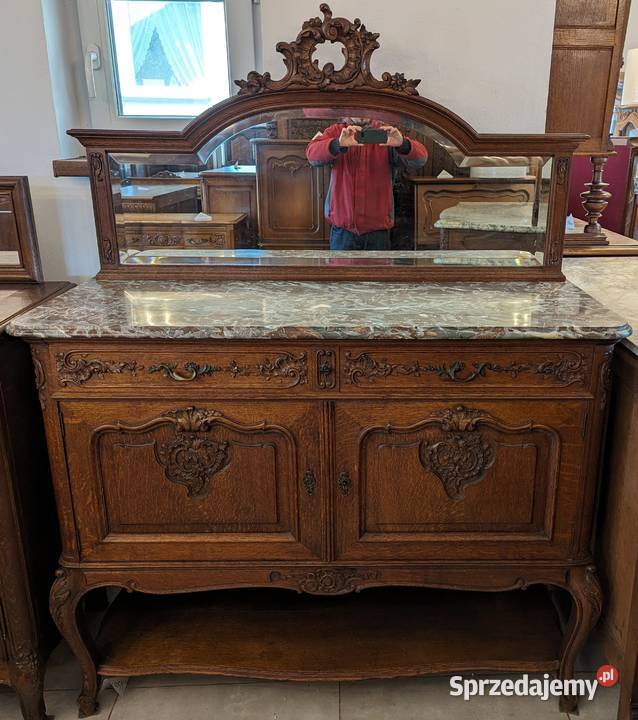 Pomocnikkomoda z lustrem rocaille sklep Dąbrowa śląskie Dąbrowa Górnicza