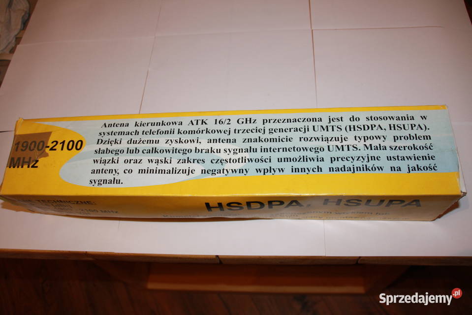Sprzedam antenę kierunkową GSM do internetu Siepraw