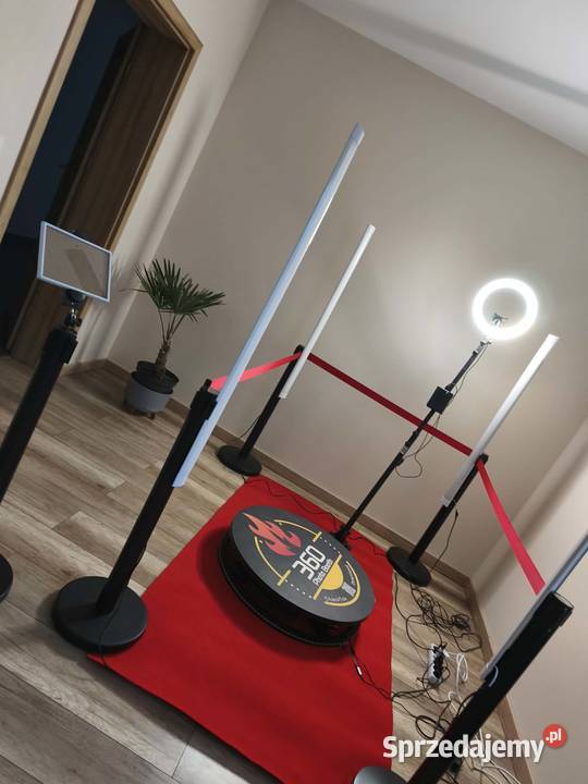 Fotobudka 360 platforma 80 słupki ogrodzeniowe lubelskie Lublin