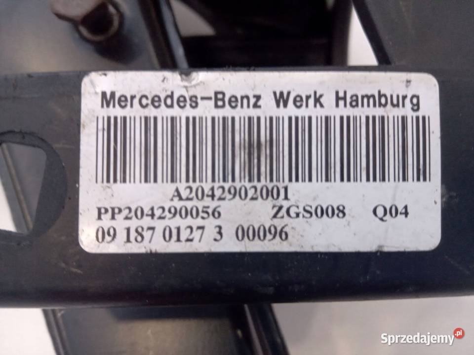 PEDAŁ HAMULCA AUTOMAT MERCEDES C KLASA W204 E wielkopolskie Nowy Tomyśl