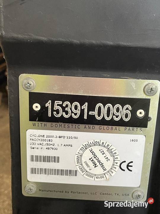 Przenośny klimatyzator ewaporacyjny Portacool Pozostałe lubelskie Lublin