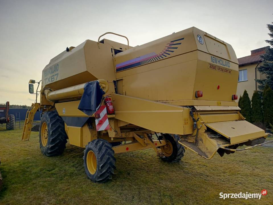Kombajn Holland TX 67 heder 55 m hydrostat z wielkopolskie