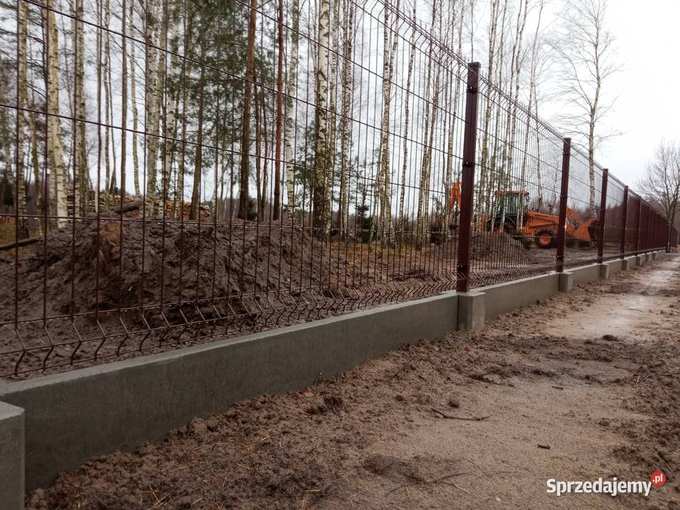 Murki podmurówki gładkie 55x25x238