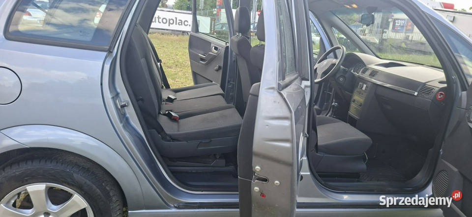 Opel Meriva MERIVA 14 16V ZADBANA I SPRAWNA I elektryczne lusterka Lublin
