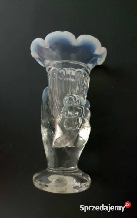 wazonik szkło na wykałaczki łódzkie