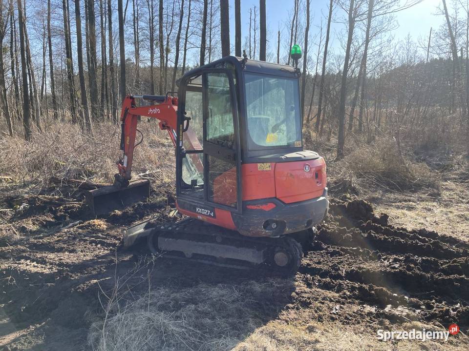 koparka Kubota KX0274 2000MT sprzedam