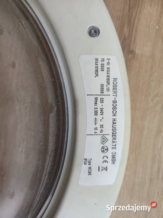 Drzwiczki do pralki BOSCH classixx 5 WAA1616001 małopolskie Kraków
