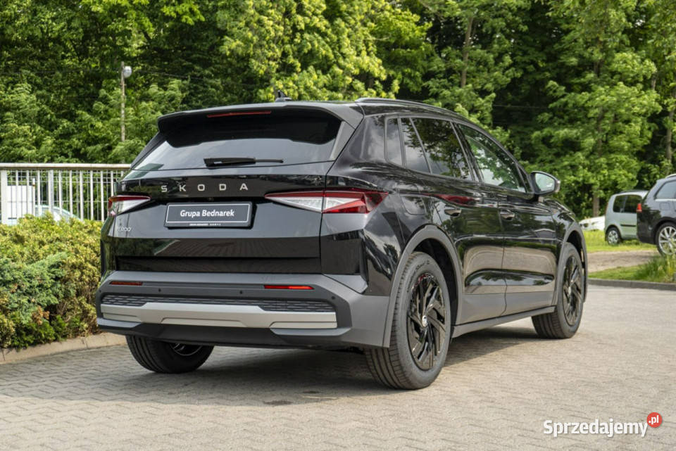 koda ELROQ 60 63kWh 204 Dostępny ręki czarny łódzkie Łódź sprzedam