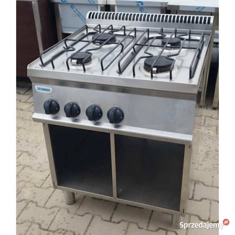 Kuchnia Gaz 4 Palniki TECONOINOX Moc 18 kW Gastronomia Ostrów Wielkopolski