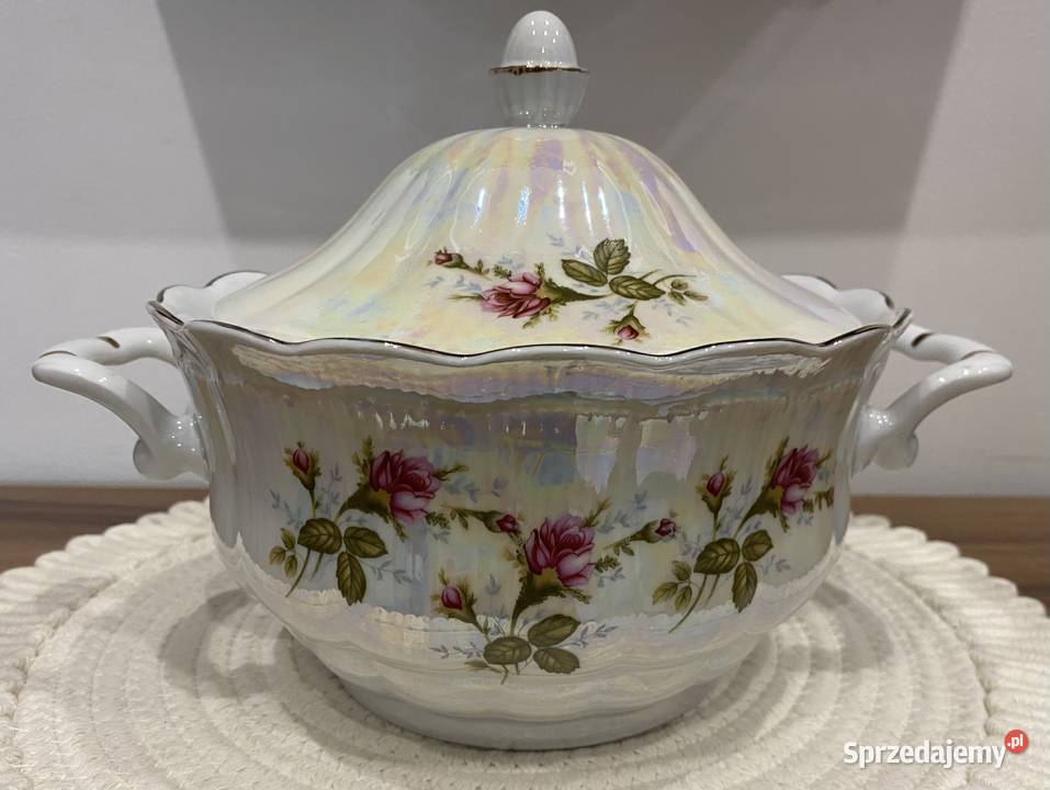 Porcelanowy serwis Wałbrzych 6 osób Porcelana i szkło Łomża