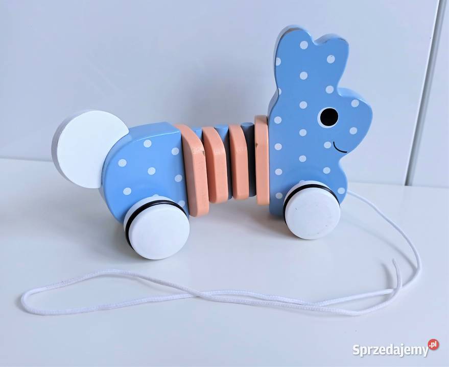 Drewniana zabawka króliczek wędrowniczek Trefl Katowice