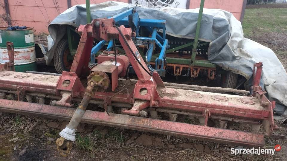 Agregat uprawowosiewny z broną KVERNELAND Iskrzynia