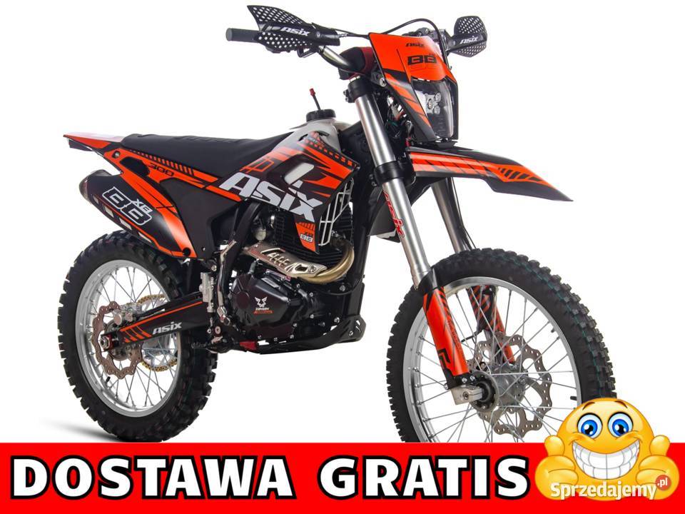 Dostawa Cross ASIX XB88 250RR Mocny Promocja nieuszkodzony Motoryzacja Ciechanów
