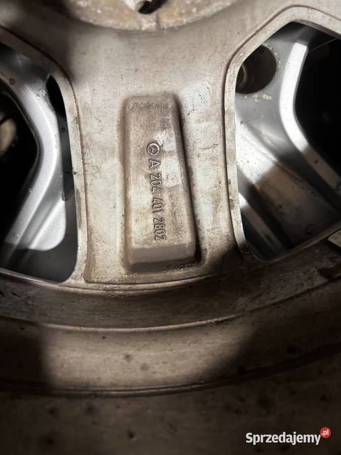 Alufelgi alusy felgi koła opony 17 5x112 Mercedes-Benz OE Głogów sprzedam