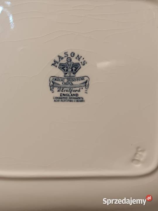 MASONS PATENT IRONSTONE CHINA Stratford Patera Dobrzany sprzedam