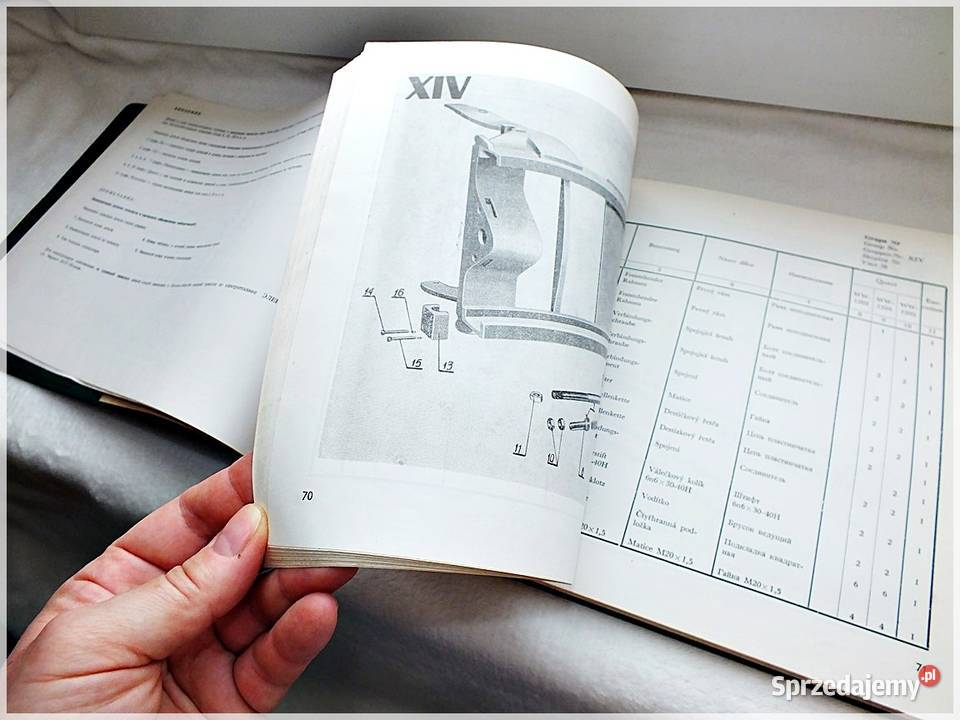 Katalog części wózek widłowy akumulatorowy WW Żary