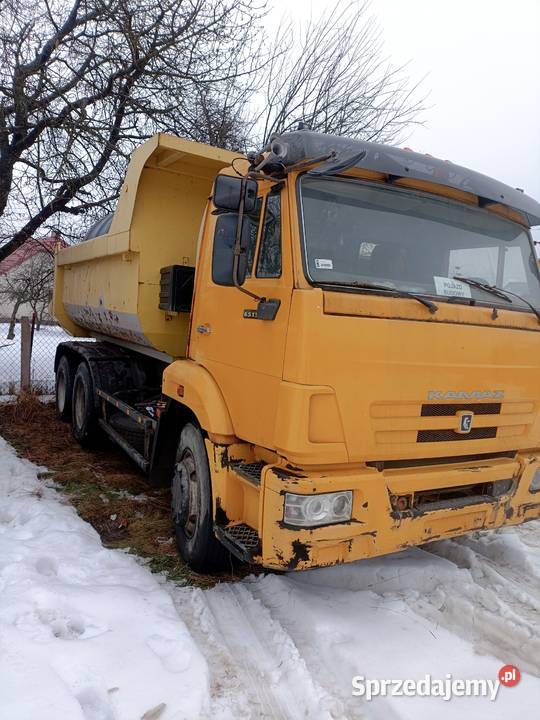 Kamaz wywrotka 3 oś 2010 nowy model klimatyzacja