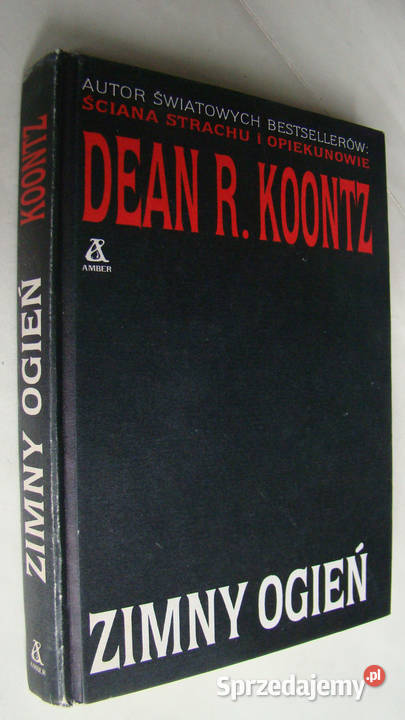 ZIMNY OGIEŃ Dean R Koontz Książki i Podręczniki Limanowa