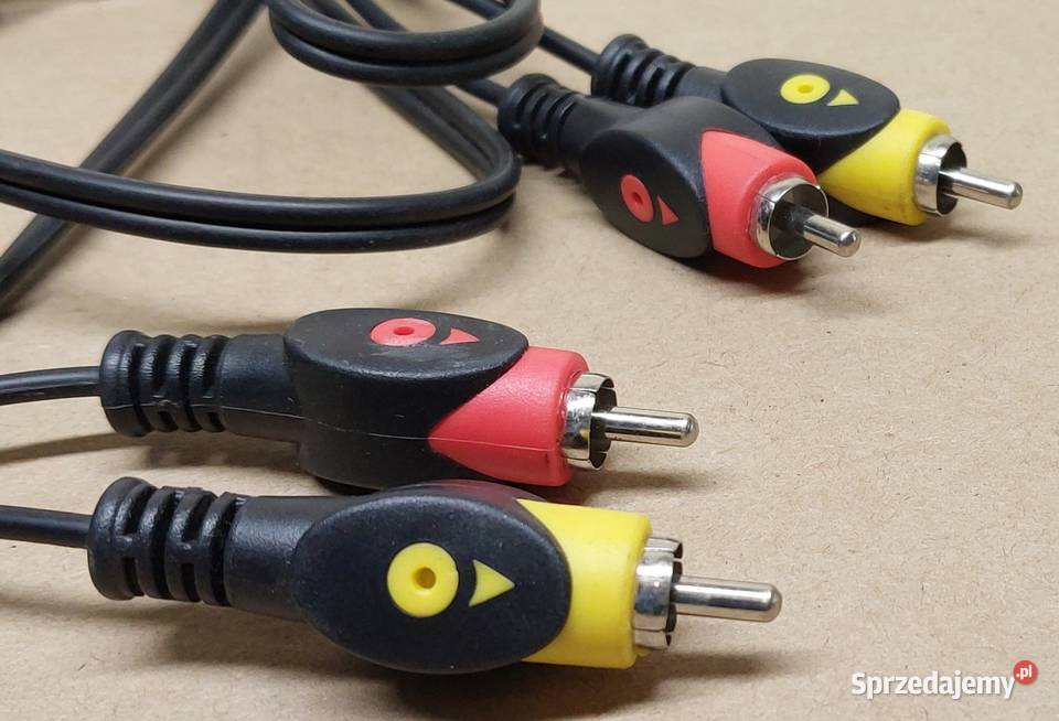 PRZEDŁUŻACZ KABEL 2X RCA NA 2X RCA CINCH MĘSKI Mielęcin