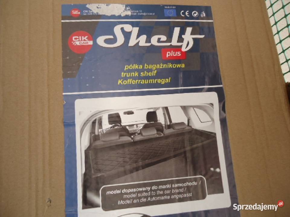 PÓŁKA DO BAGAŻNIKA DACIA SANDERO II CK HDC03 osobowe Jaworzno