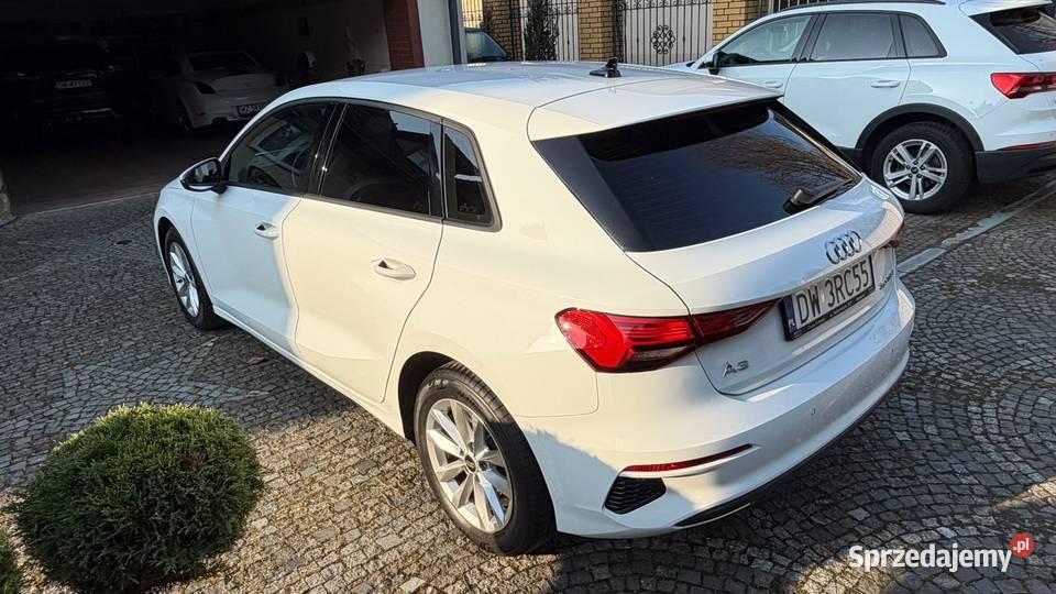 Audi A3 Sportback 10 Benzyna 110 2021r 1 benzyna Wrocław