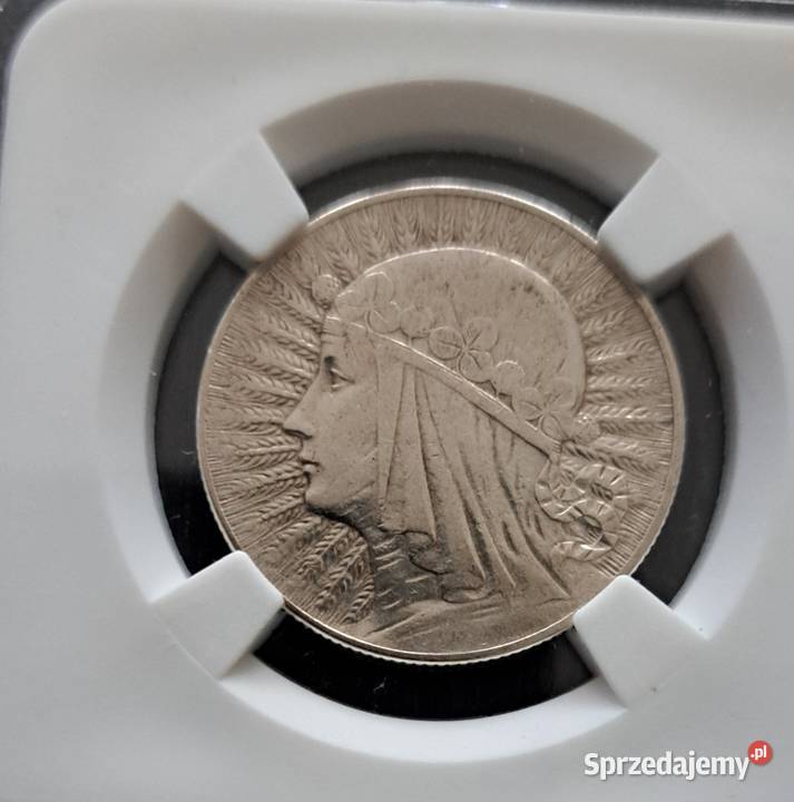 5Polonia 1933r ze znakim menicy Garding Łódź