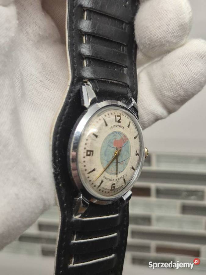 Radziecki zegarekSputnik lata 50 XX w Chorzów