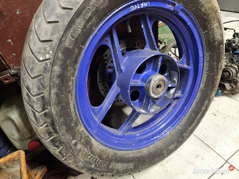 Kawasaki GPX 600 koło tył tylne tylnie opona Pozostałe Zawieszenie Jelenia Góra