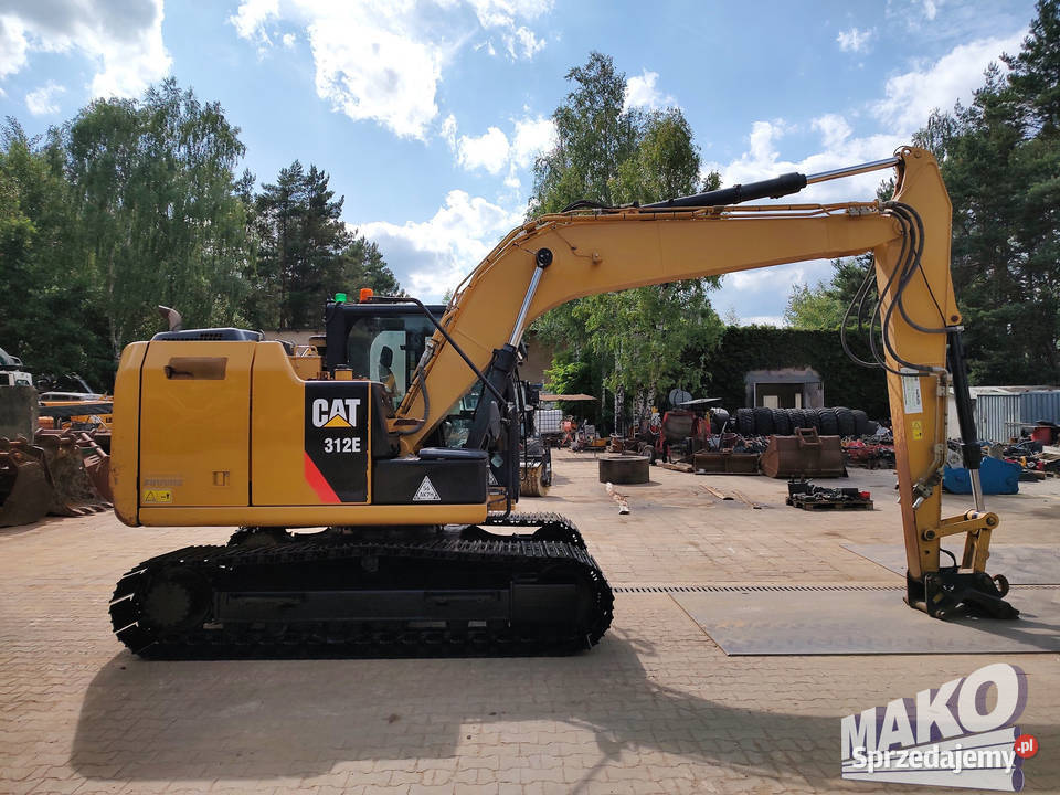 CAT 312 E Dodatkowa hydraulika Verachtert 313 Klimatyzacja świętokrzyskie Ostrowiec Świętokrzyski