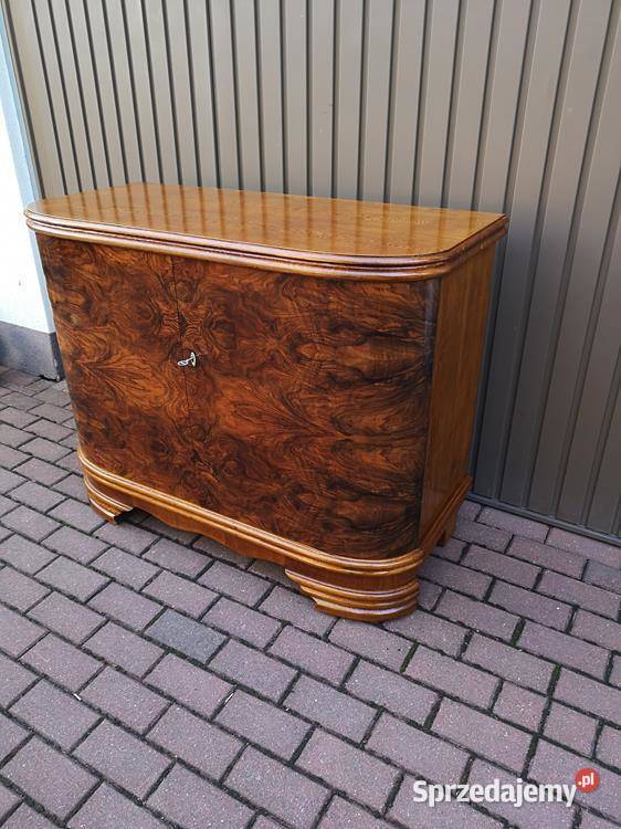 Komoda ARTDECO OrzechDąb Zgrabna Stara Antyk wielkopolskie Swarzędz