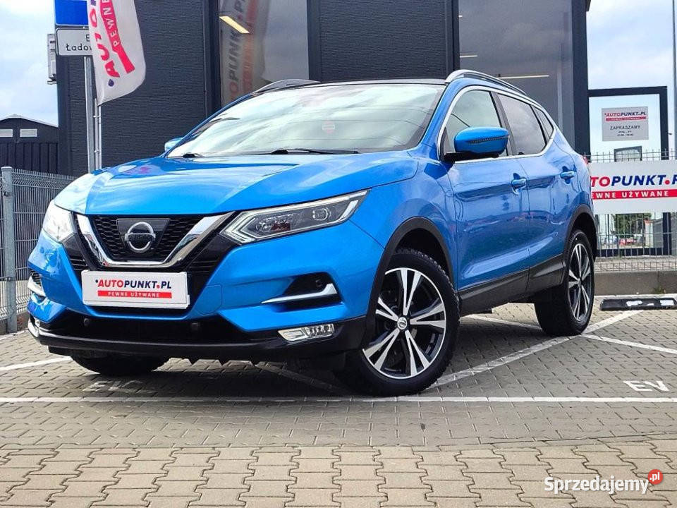NISSAN Qashqai 2017r Szklany dach Salon Kamera 116KM wielkopolskie