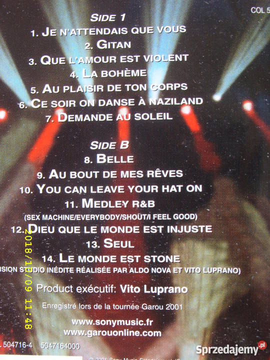 POP kaseta GAROUSEUL AVEC VOUS