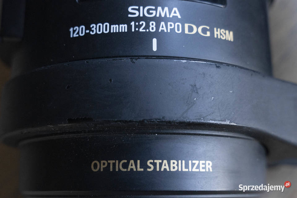 Obiektyw SIGMA 120 300 mm 128 APO DG HSM Poznań