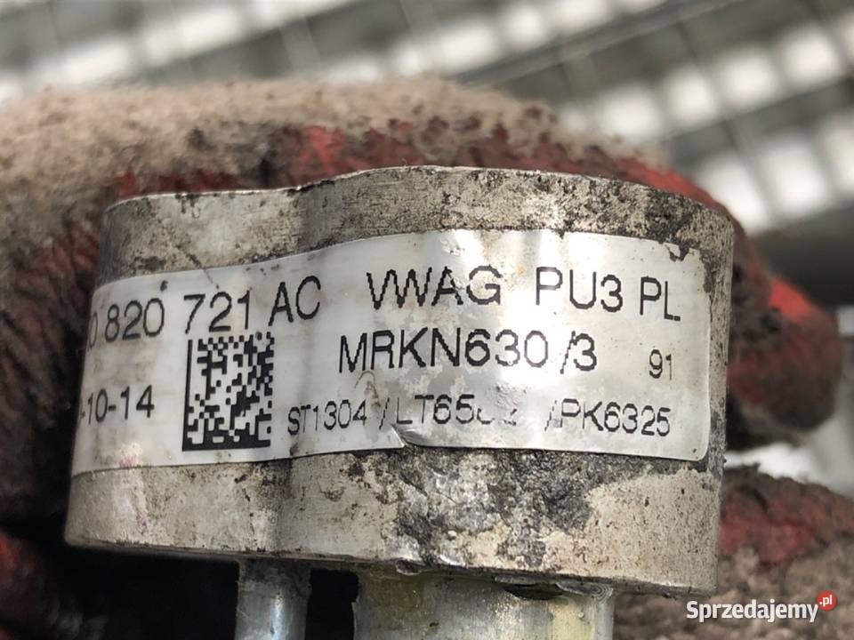 RURKA KLIMATYZACJI SKODA RAPID 6R0820721AC 16 90 Przewody klimatyzacji podkarpackie