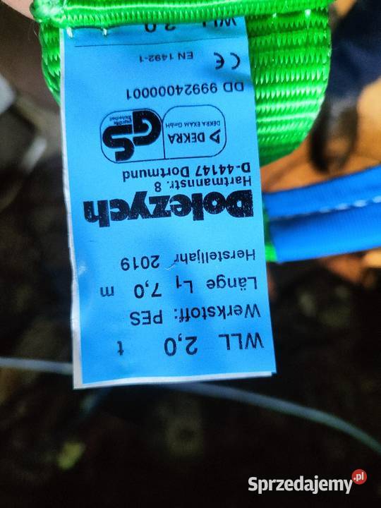 Zawiesia pasy Produkcja Kalisz