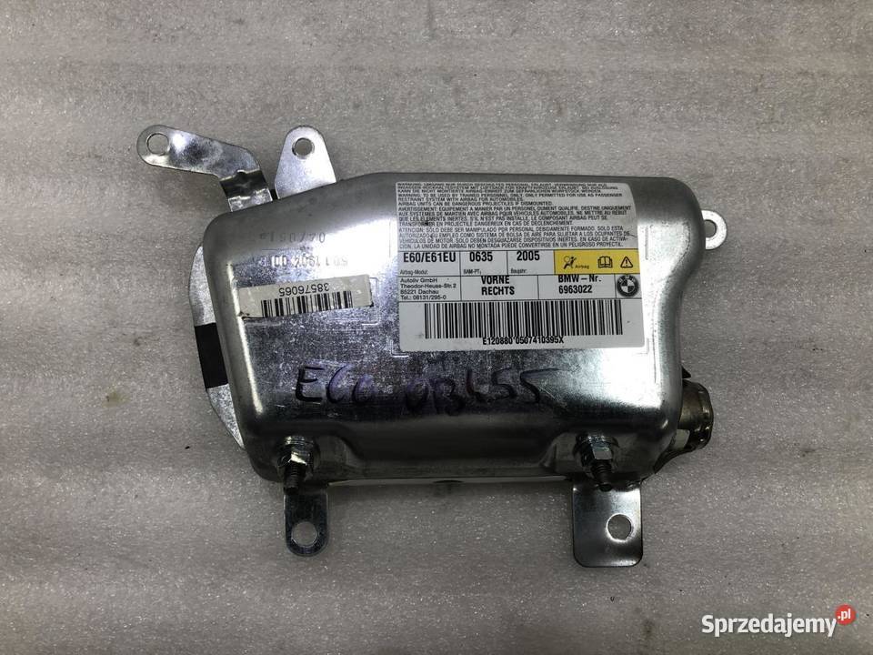 PODUSZKA DRZWI PRAWY PRZÓD 601190500C BMW E60