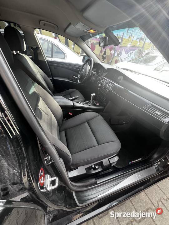 Bmw e61 520d lift android czarna Lci Bielsko-Biała