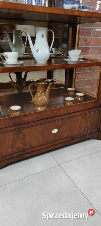 Ekskluzywna serwantka biedermeier antyk Łagów
