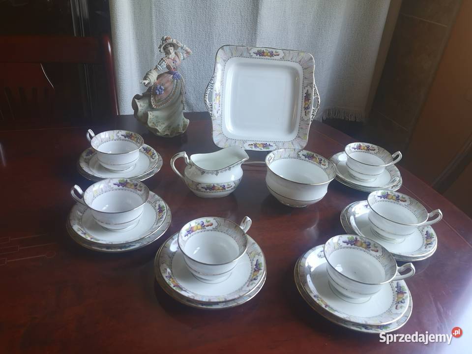 Filiżanka z talerzykiem Orchard Fenton England Gdańsk sprzedam