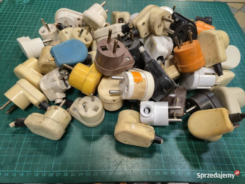 Wtyczki elektryczne mix duży zestaw Dąbrowa Górnicza