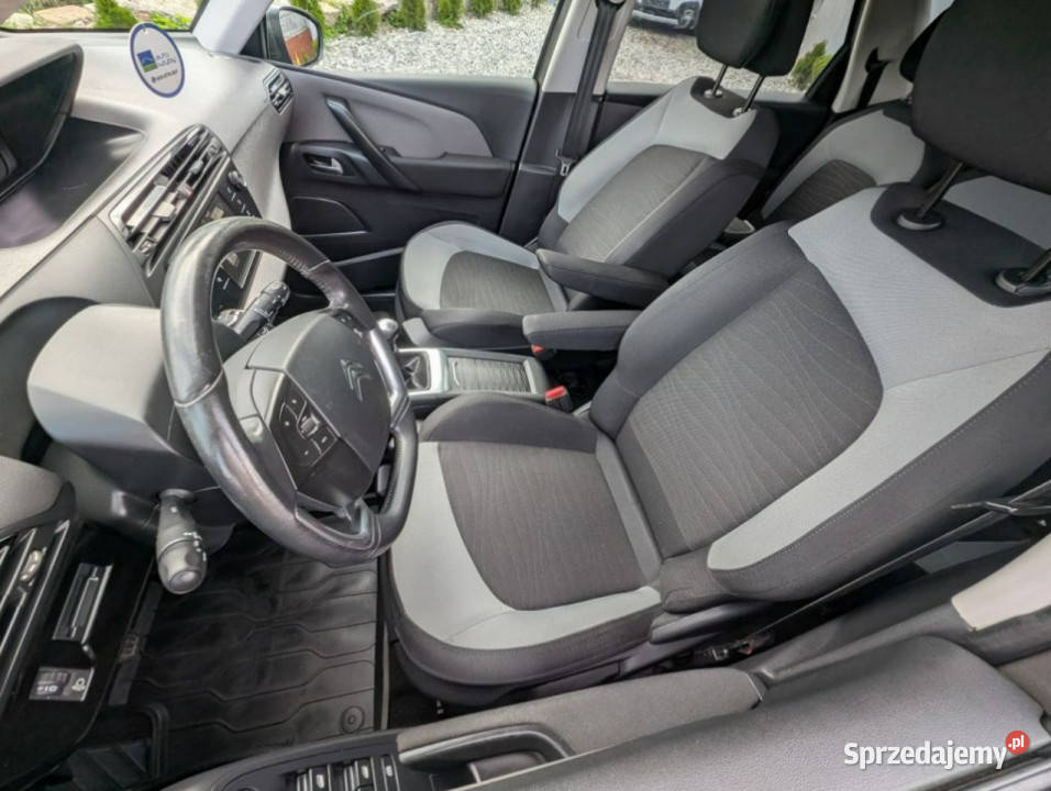 Citroen C4 Picasso Serwisowany 16 Blue HDI szary Kamienna Góra