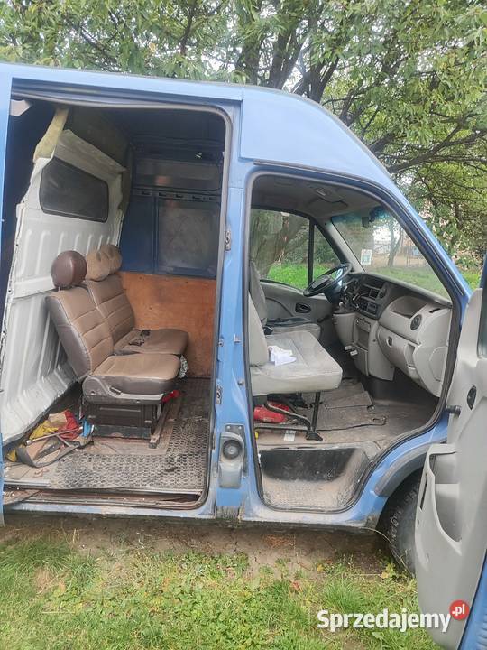 Renault Master 2004r bus brygadówka 6osób małopolskie Nowy Sącz