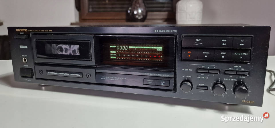 Onkyo TA2630 TA 2630 magnetofon tapedeck casette Międzychód