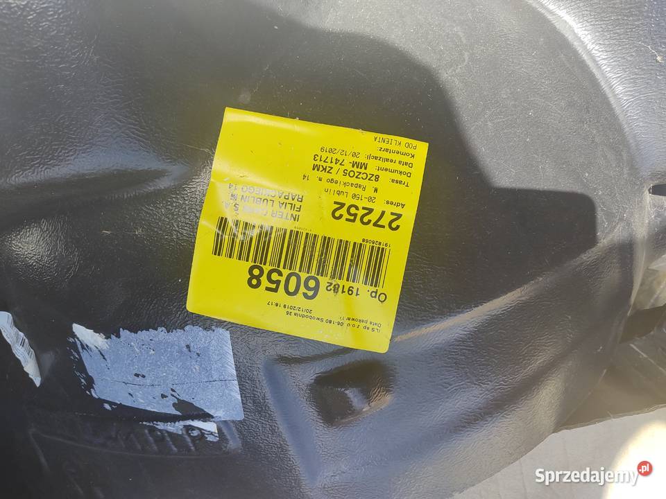 Nadkole Mercedes B W245 20052011 lewy przód osobowe Lubaczów sprzedam