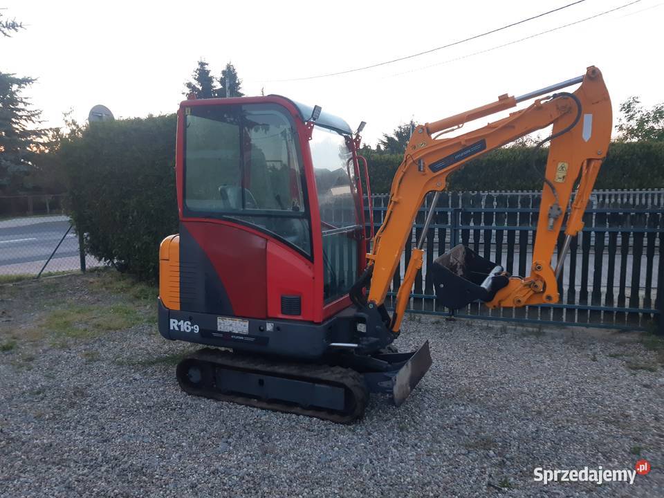 Minikoparka Hyundai Robex169 case jcb cat kubota Koparki Majdan Królewski
