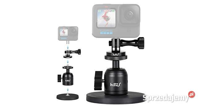 Magnetyczny uchwyt do kamery HSU śruba 14 cala Pozostałe Zawiercie